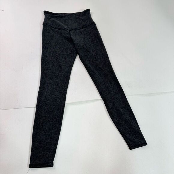 Varley Leggings Womens Medium Gray Heather Compression Athletic Yoga Gym - Picture 1 of 10